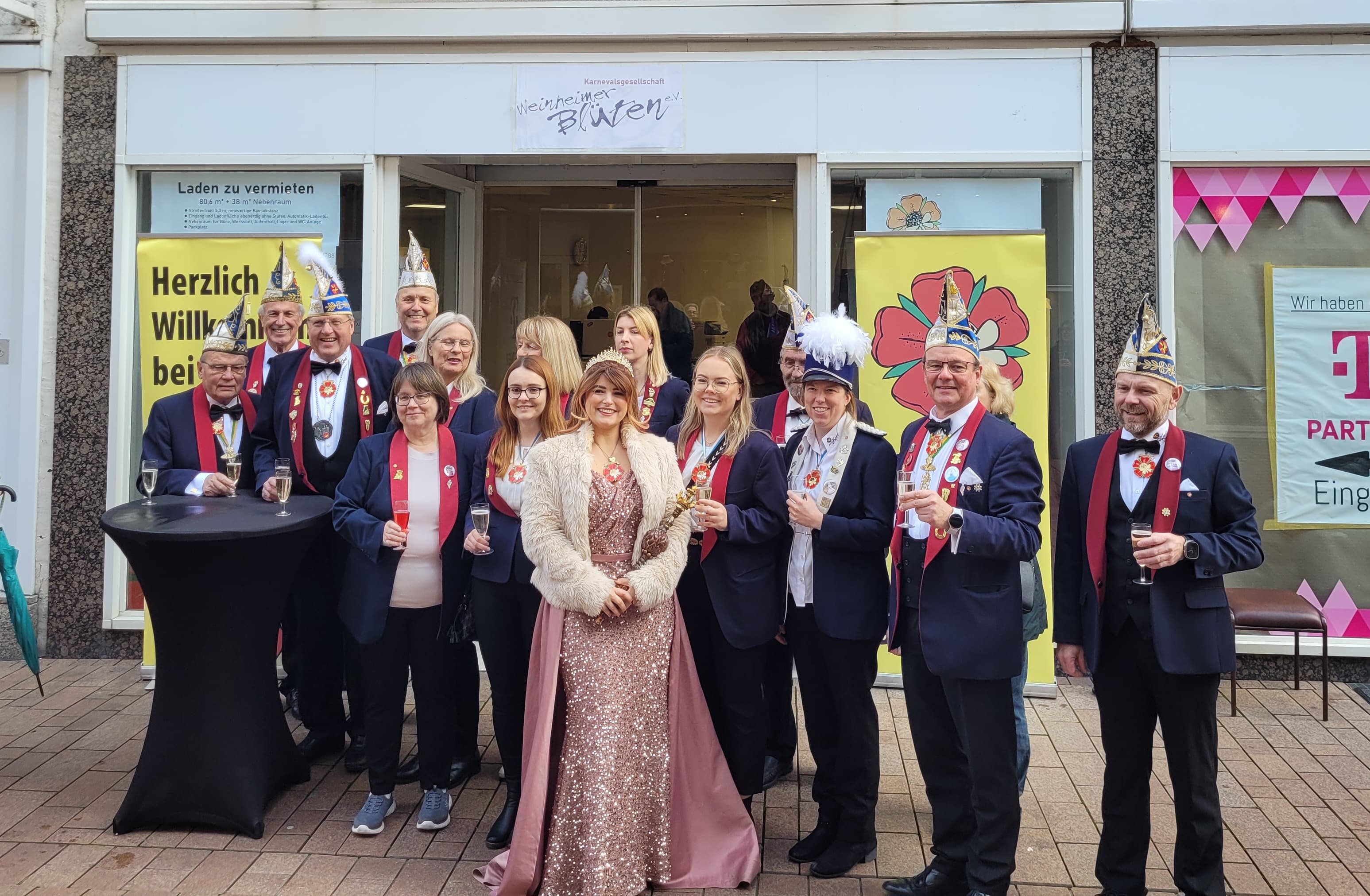 Fasnachtseröffnung der Weinheimer Blüten am 11.11