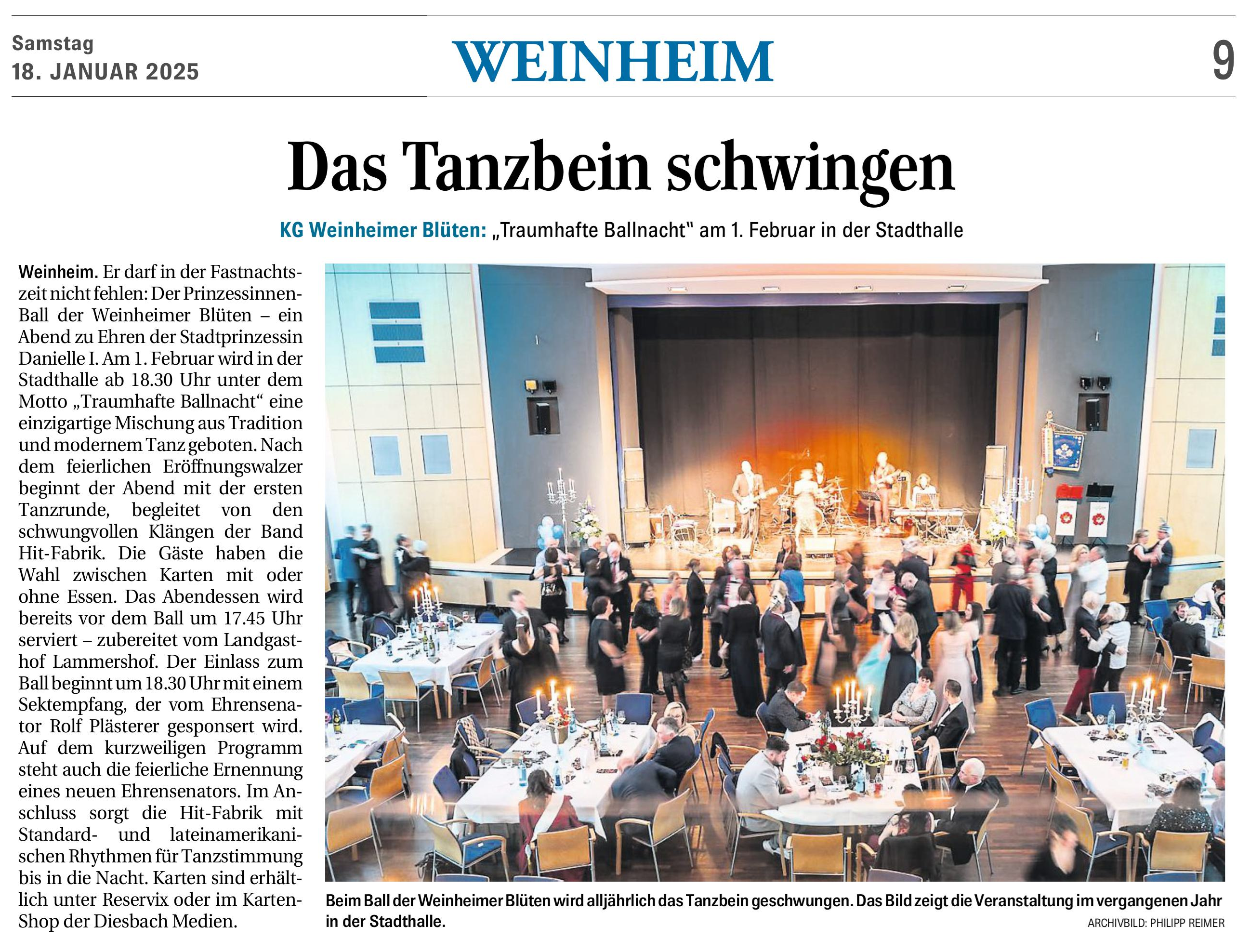 WNOZ 18.01.2025 Vorbericht Ball