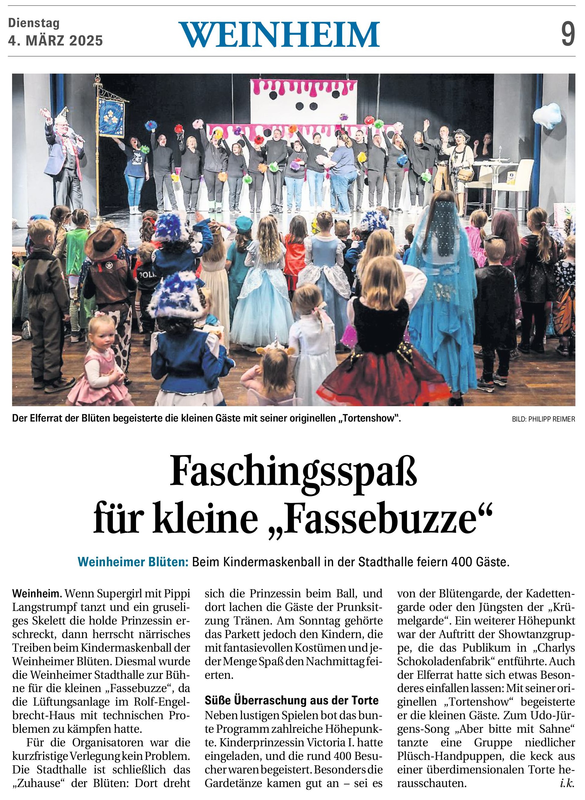 WNOZ 04.03.2025 Kindermaskenball